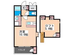 セントヒルズ横川新町の物件間取画像